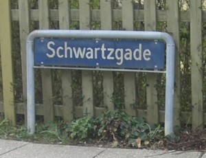 Skilt: Schwartzgade